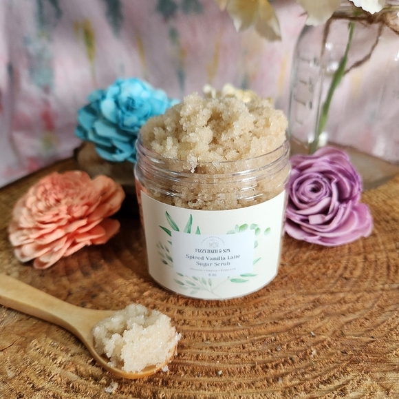 Hand Crafted Other - Handmade Spiced Vanilla‎ Latte sugar scrub